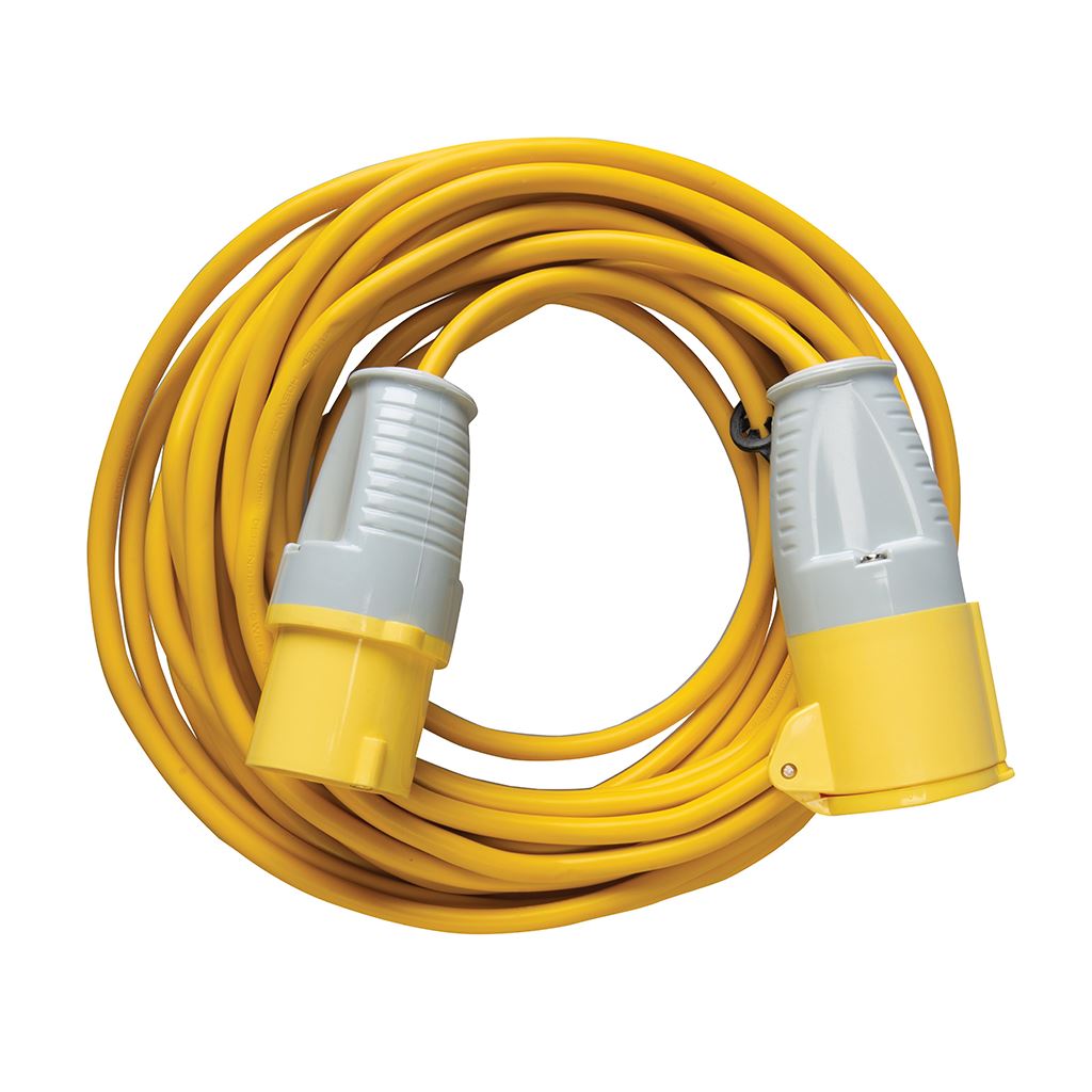 Defender Loose Lead Yellow 1.5mm2 10m - 110V