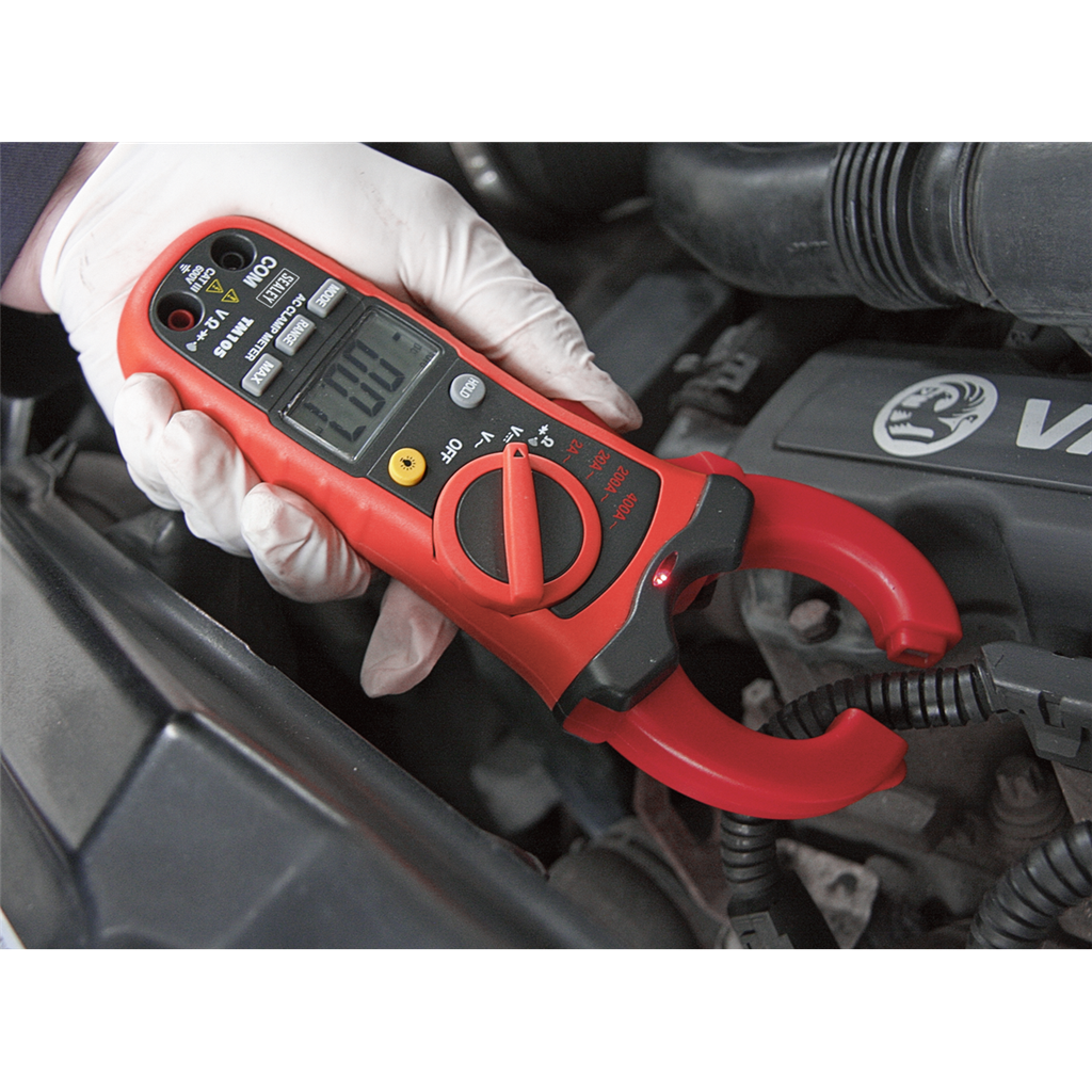 6-Function Professional Auto-Ranging Digital Clamp Meter NCVD