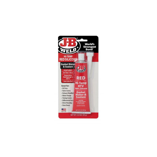 J-B Weld High Temp Red Silicone - 85g Pack of 6
