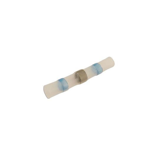 Wiring Connectors - Blue - Heat Shrink Butt Solder Type - 1:2.5mm - Pack Of 25