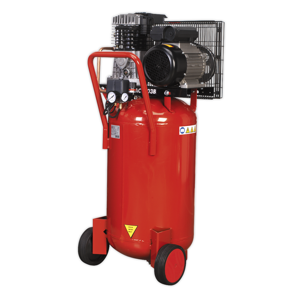 90L Belt Drive Vertical Compressor 3hp