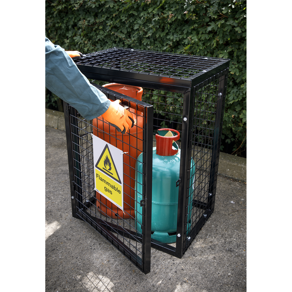 Worksafe&#174; Flammable Gas Safety Sign - Rigid Plastic