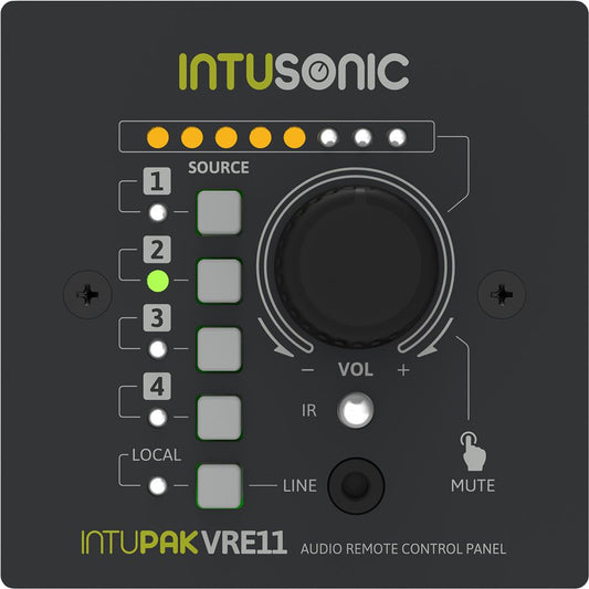 Intusonic -IntuPak VRE11 4+1 Volume/Selector Remote