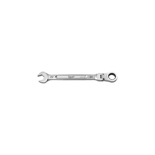 22 mm MAX BITE flexible head ratcheting combination spanner -1pc