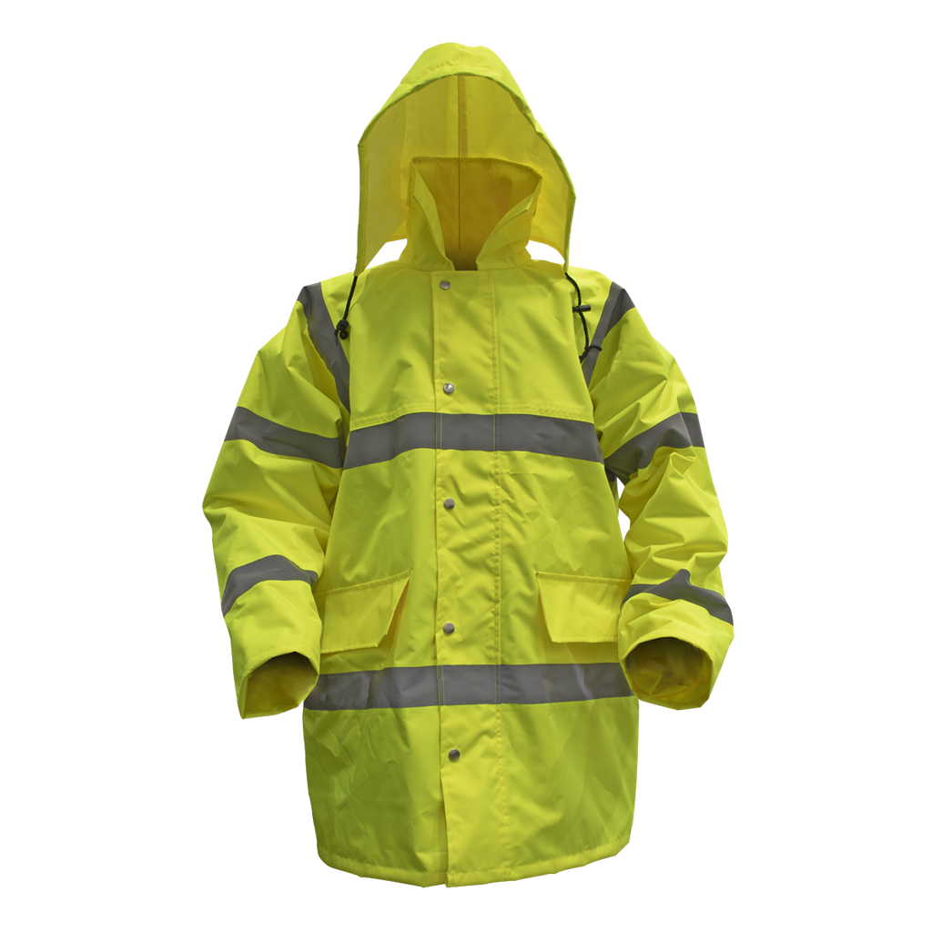 Worksafe&#174; Hi-Vis Yellow Jacket with Quilted Lining - X-Large