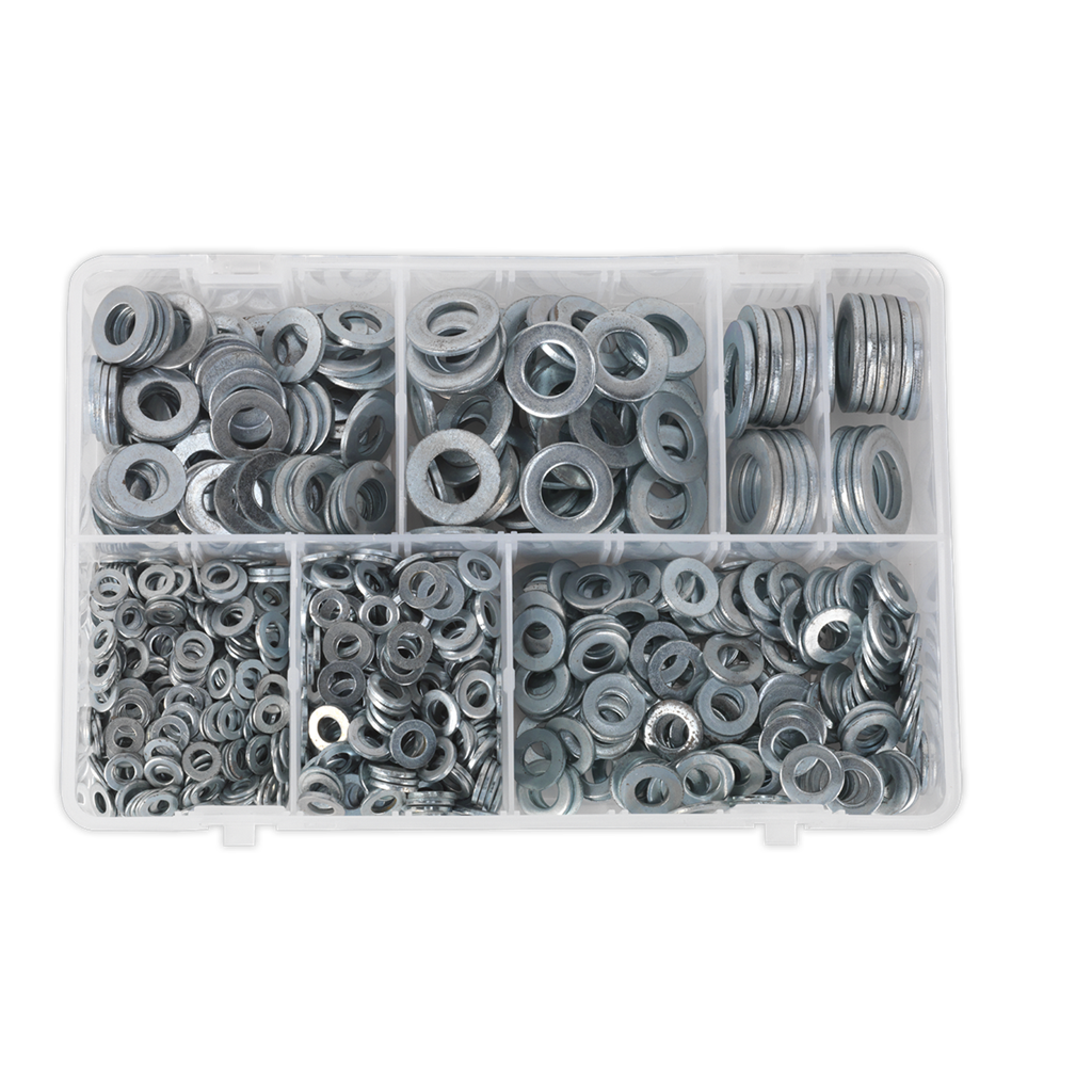Flat Washer Assortment M5-M16 Form A 1070pc
