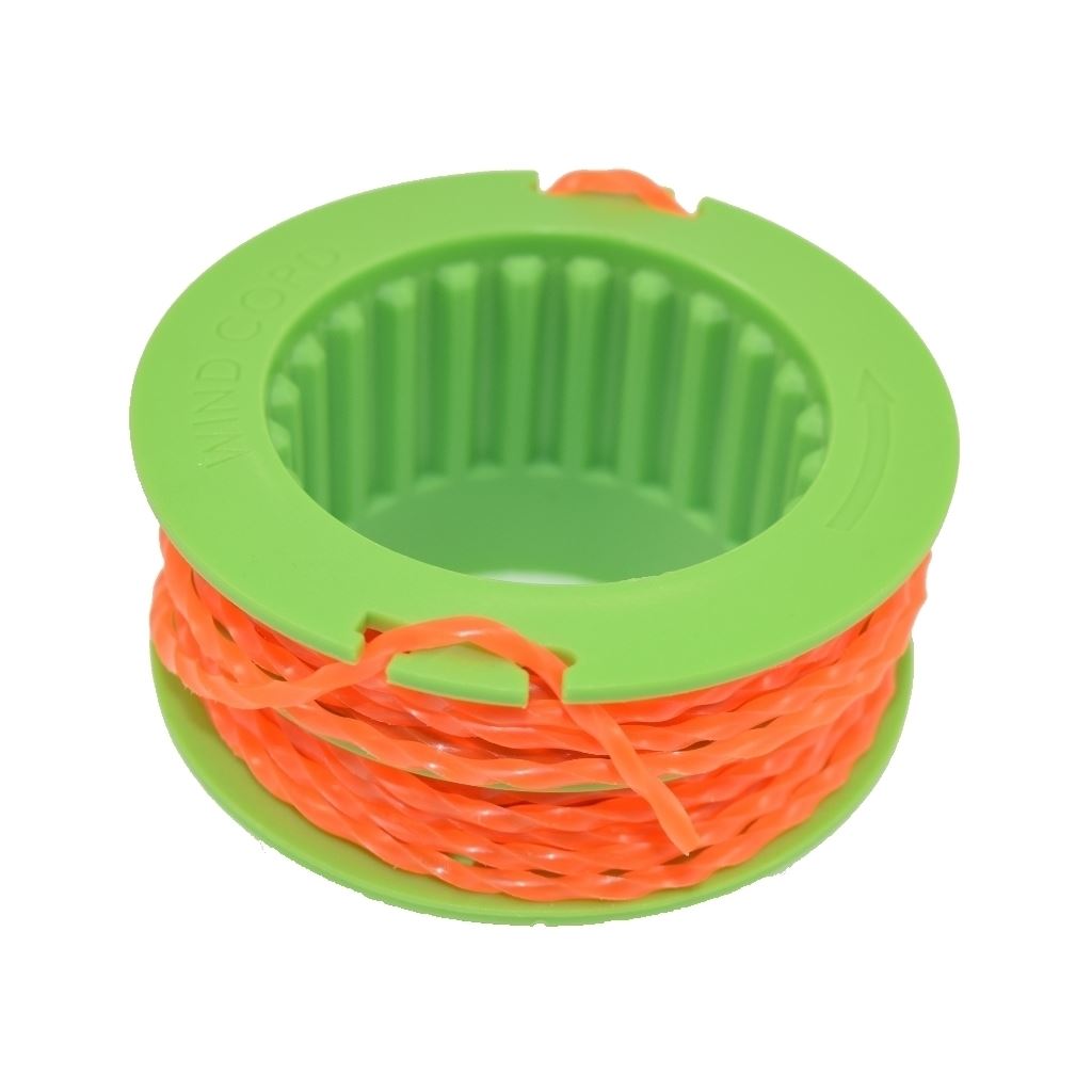 EGO-Compatible Strimmer Spool & Dual Twisted Line 2.4mm x 4.5m - Replacement for AS1300