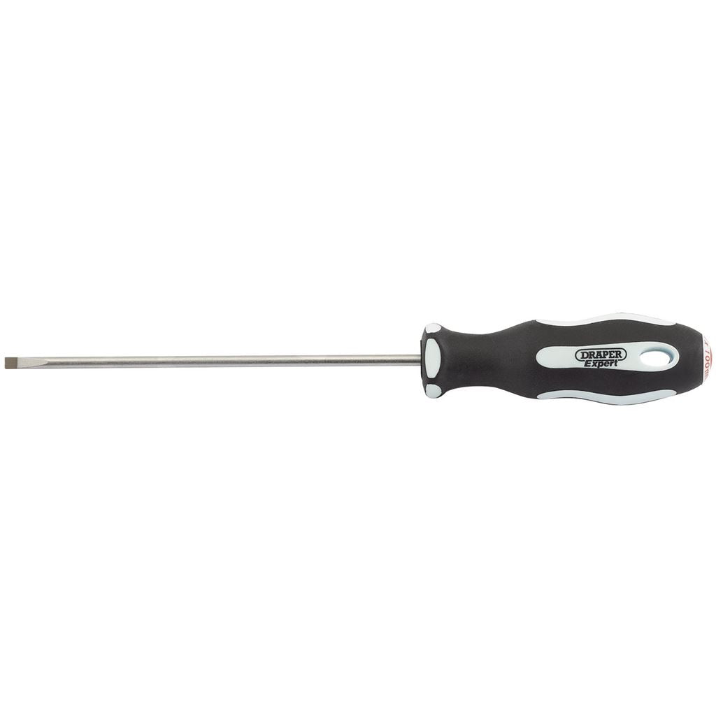 Plain Slot Soft Grip Parallel Tip Screwdriver, 3 x 100mm