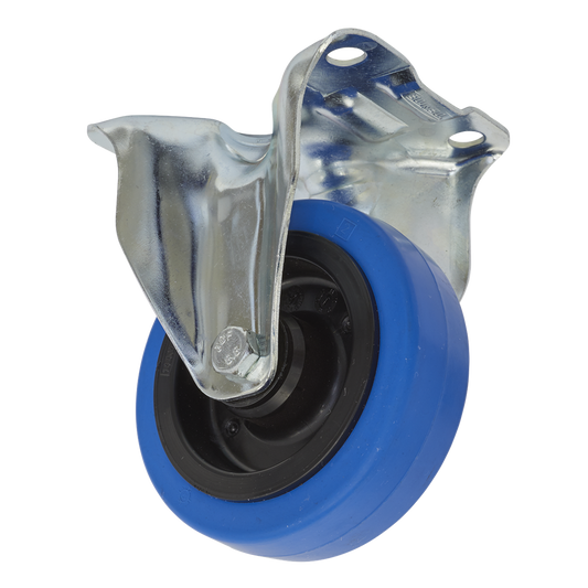 100mm Castor Wheel with Fixed Plate