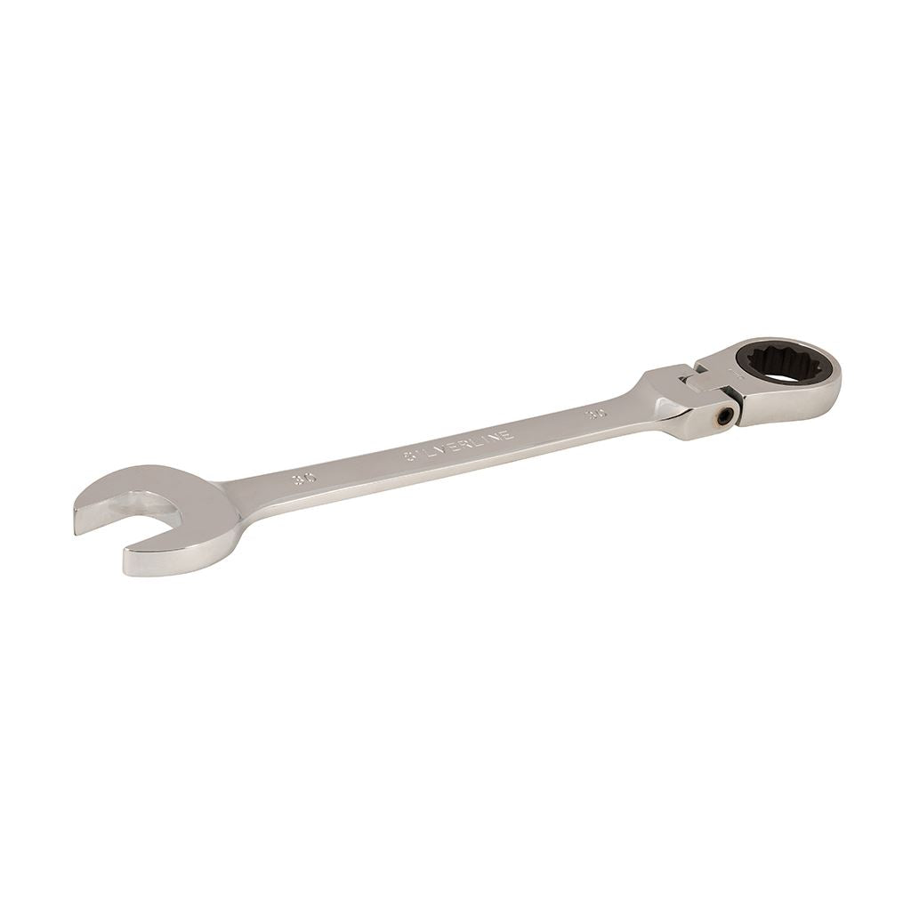 Silverline Flexible Head Ratchet Spanner - 30mm