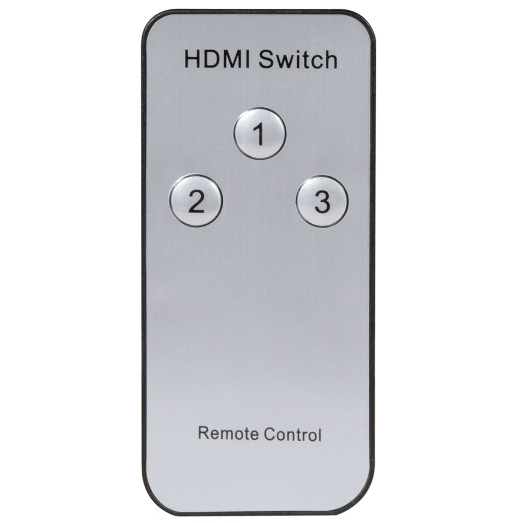 4K HDMI Switch with Remote Control - V2.0 3x1 - HDM31v2.0