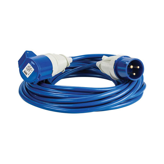 Defender Extension Lead Blue 4mm2 32A 14m - 230V