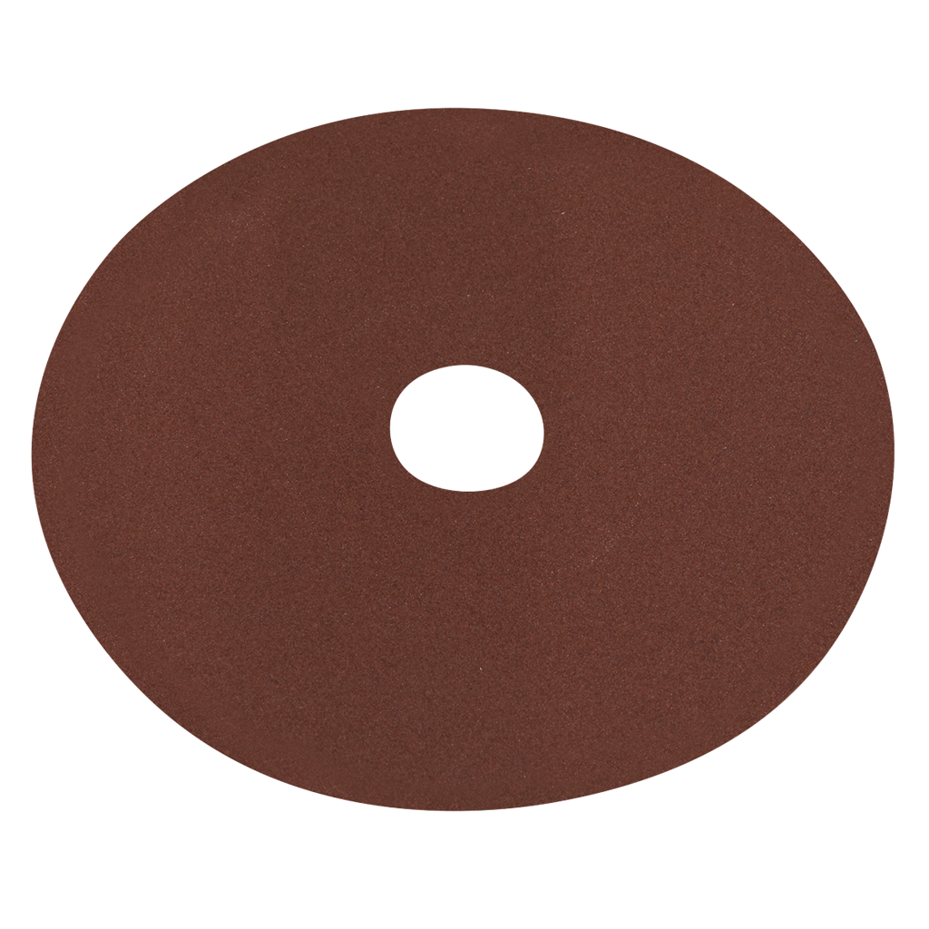 Worksafe&#174; 125mm Fibre Backed Sanding Disc 120Grit - Pack of 25