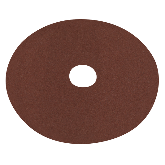 Worksafe&#174; 125mm Fibre Backed Sanding Disc 120Grit - Pack of 25