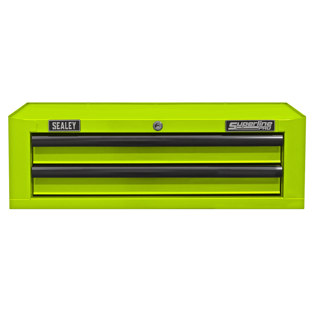 Mid-Box 2 Drawer with Ball-Bearing Slides - Green/Black