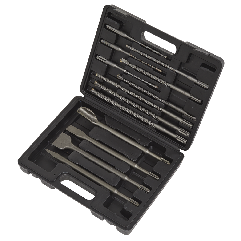 Worksafe&#174; SDS Plus Drill Bit & Chisel Set 13pc