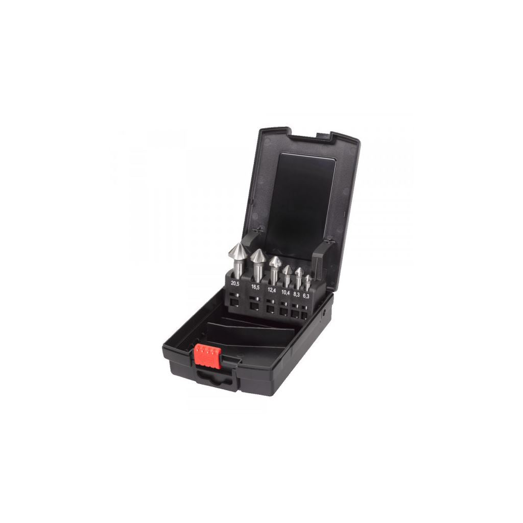 6Pc Countersink set HSS Co