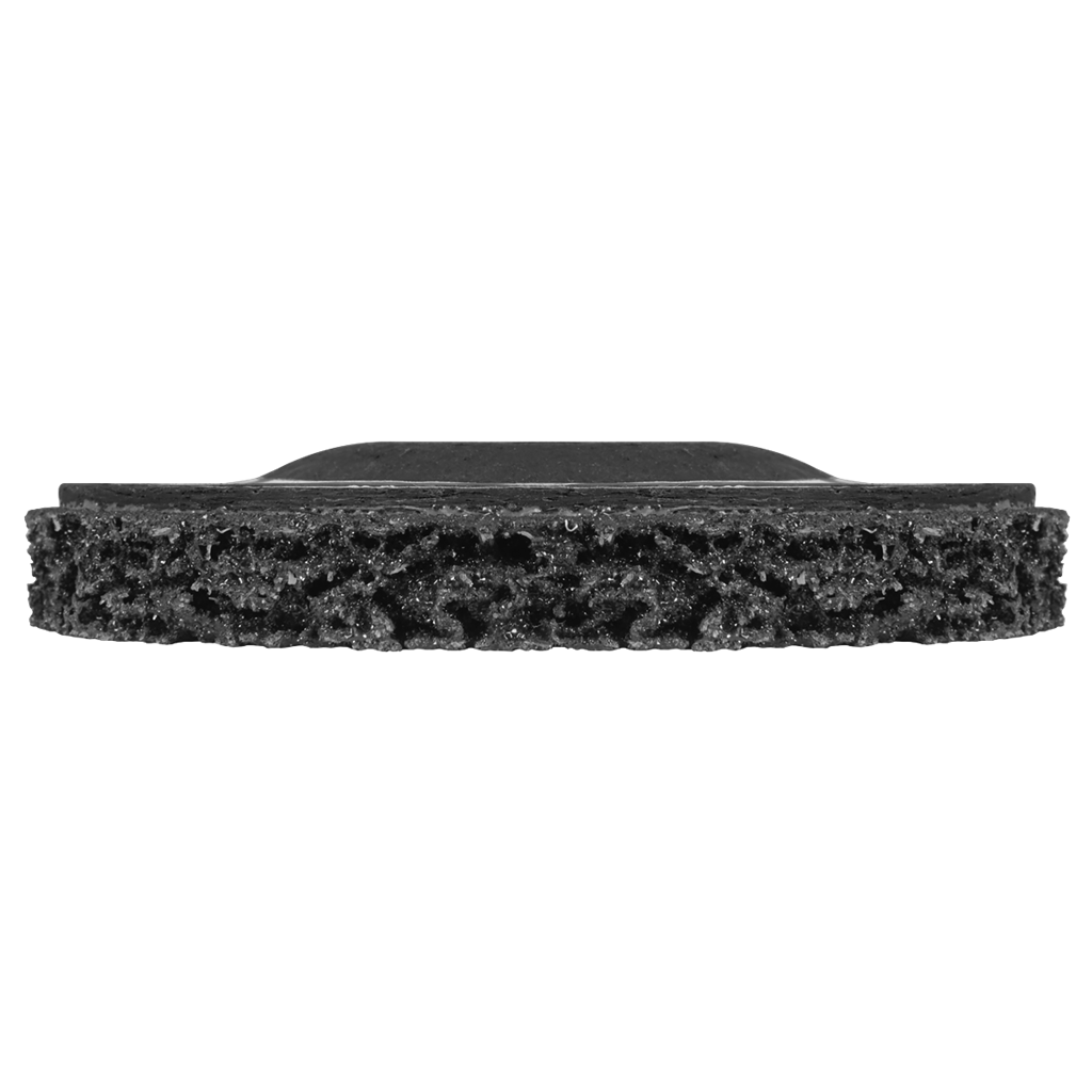 115 x 13mm Black Polycarbide Abrasive Strip Disc 22mm Bore - Display Box of 10