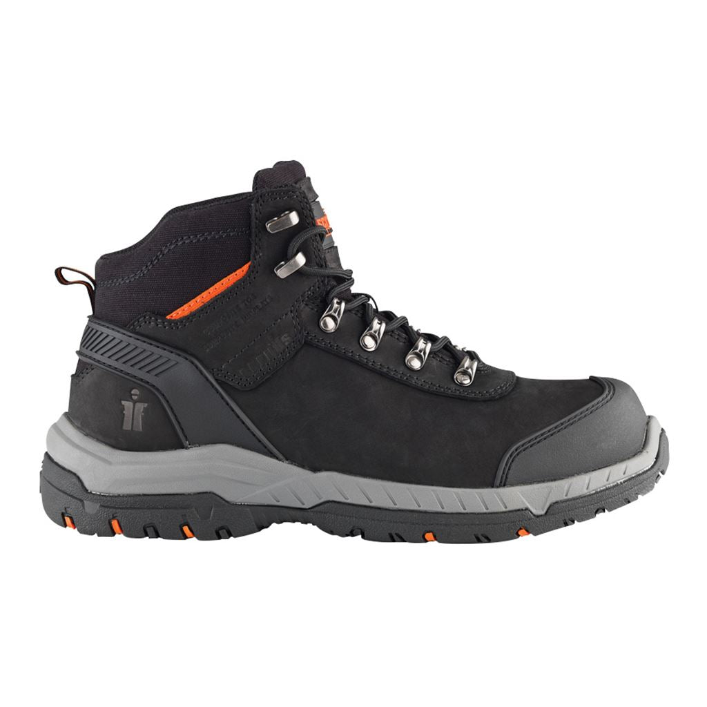 Scruffs Sabatan Safety Boots Black - Size 8 / 42