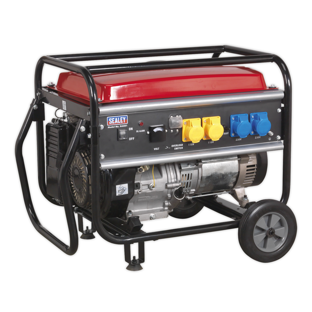 5500W Generator 13hp 4-Stroke Engine 110/230V