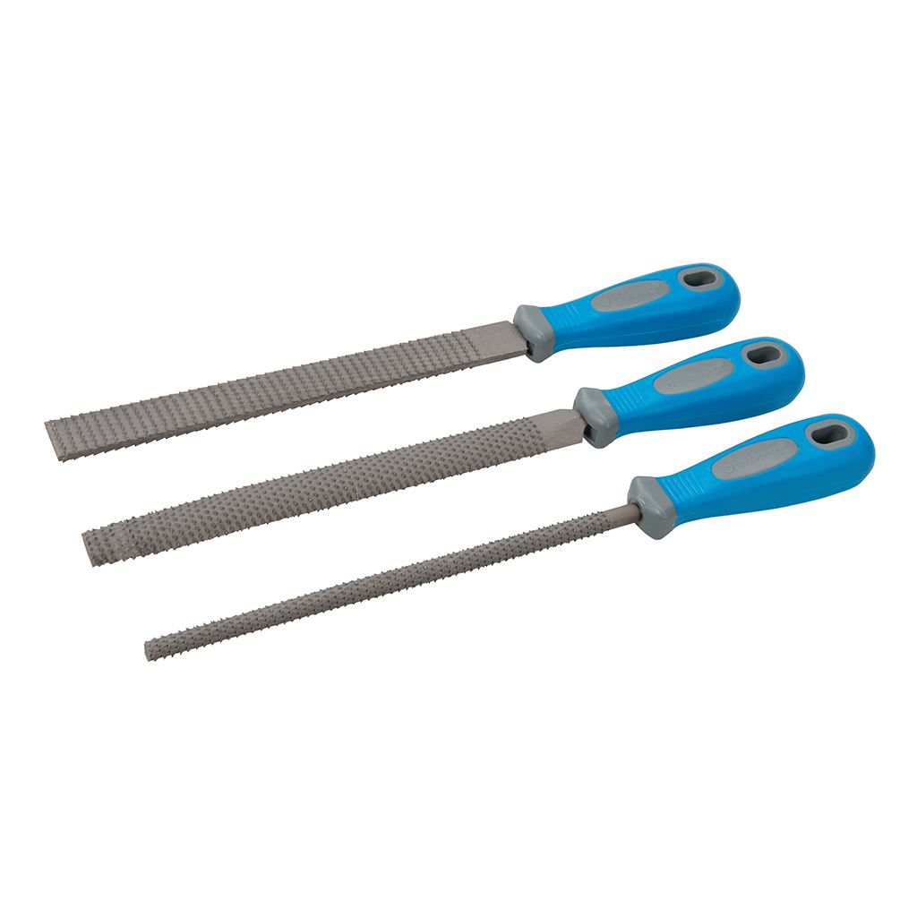 Silverline Wood Rasp Set 3pce - 200mm