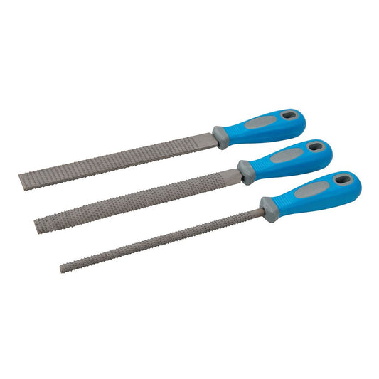 Silverline Wood Rasp Set 3pce - 200mm