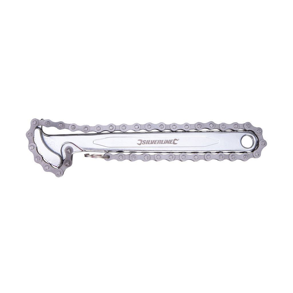 Silverline Oil Filter Chain Wrench - 150mm