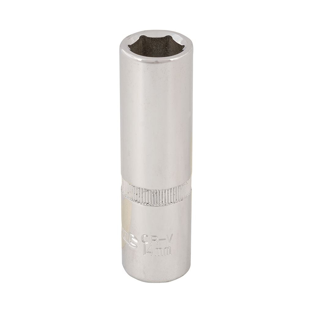 Silverline Deep Socket 1/2" Drive 6pt Metric - 14mm