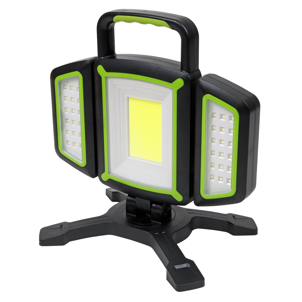 Rechargeable Flexible Floodlight 18W COB & 9W SMD LED