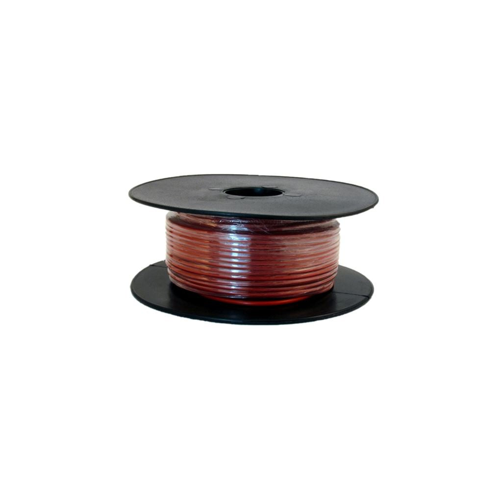 1 Core Thin Wall Cable - 1 x 28/0.3mm - Red - 50m
