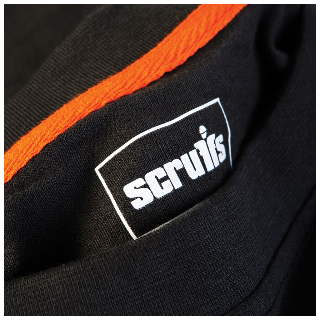 Scruffs Eco Worker T-Shirt Black - XXXL