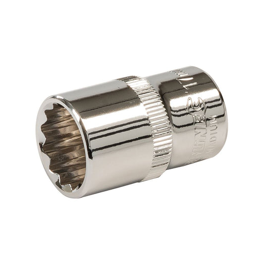 Silverline Socket 1/2" Drive 12pt Metric - 17mm