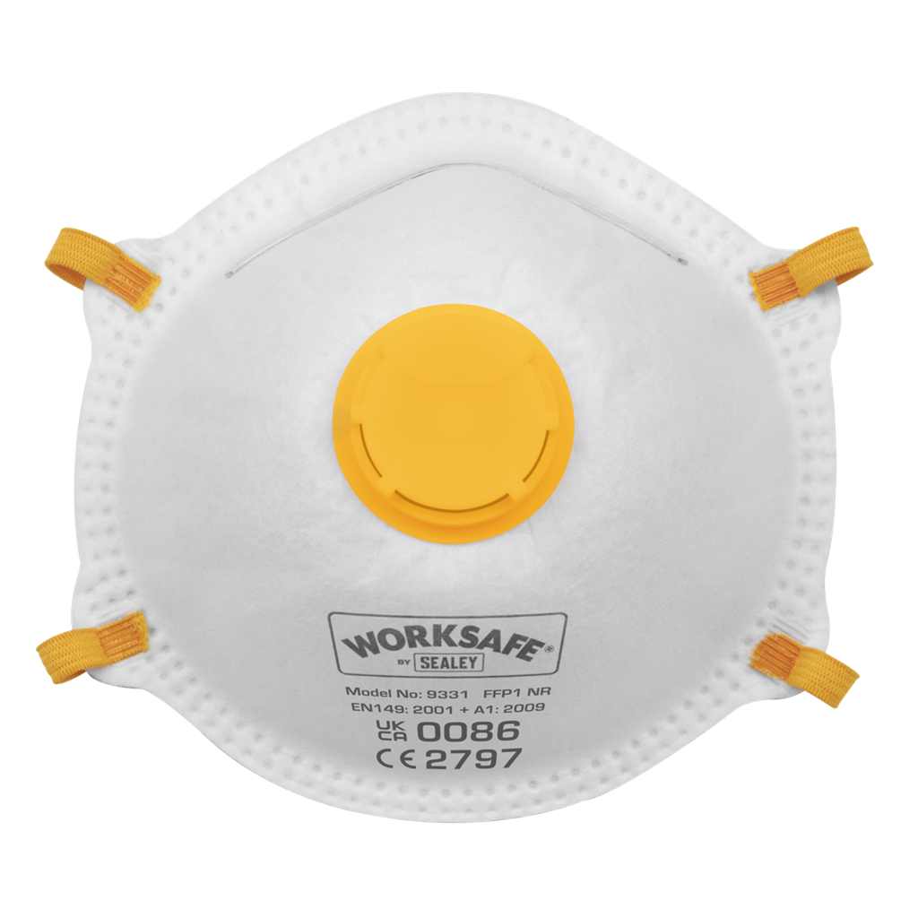 Worksafe&#174; FFP1 Valved Cup Mask - Pack of 10