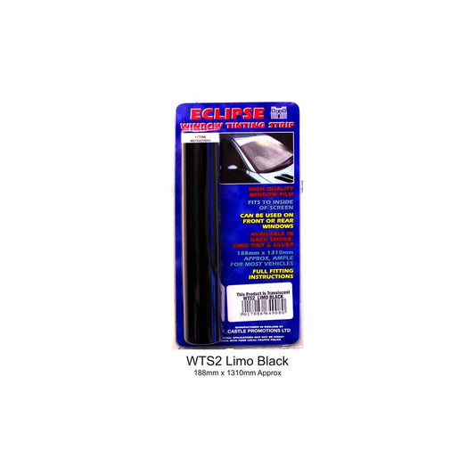 Window Tint Strip - Limo Black