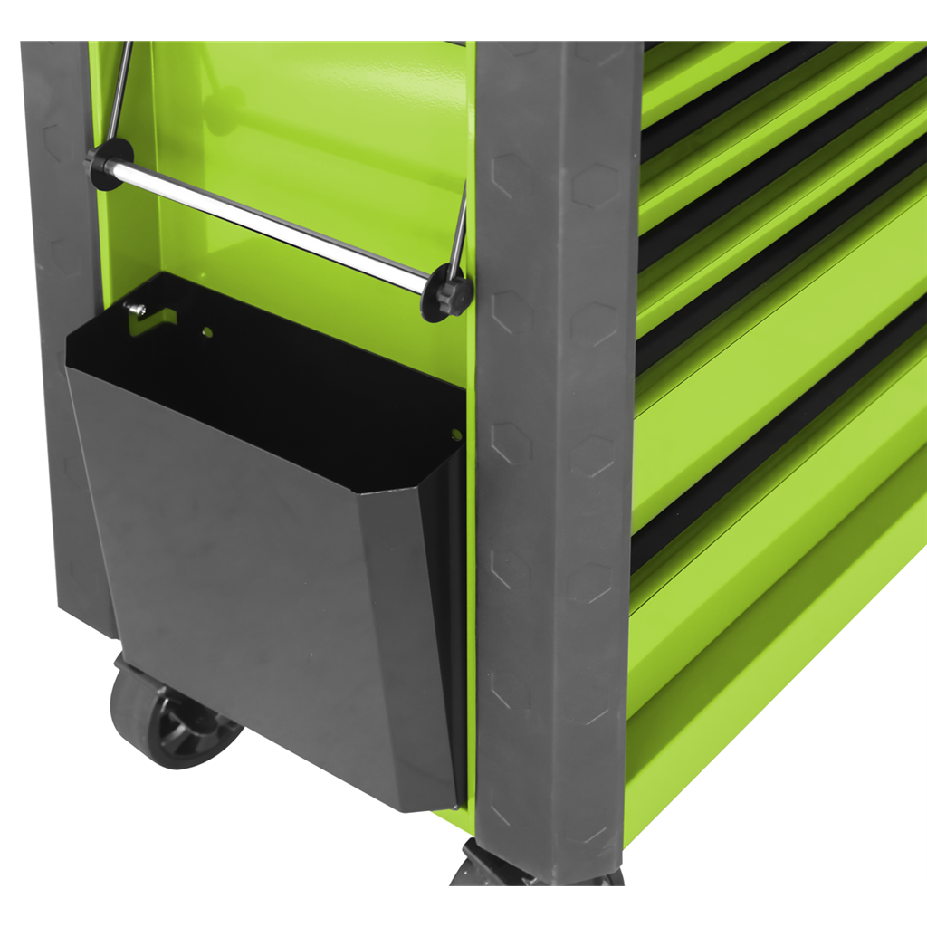 Superline Pro&#174; Tool Trolley 6 Drawer - Green