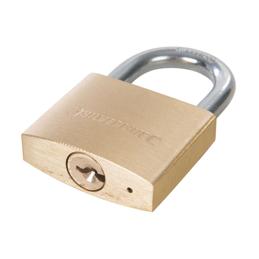 Silverline Keyed Alike Padlocks 2pk - 40mm