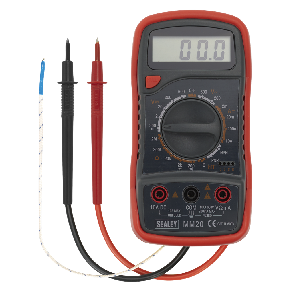 8-Function Digital Multimeter with Thermocouple