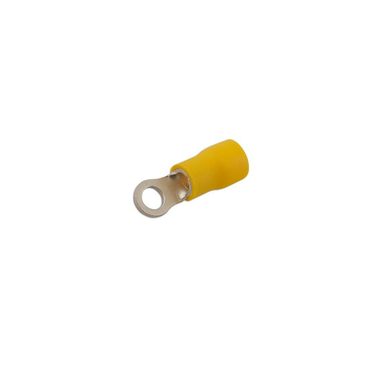 Wiring Connectors - Yellow - Ring - 8.4mm Pack Of 100