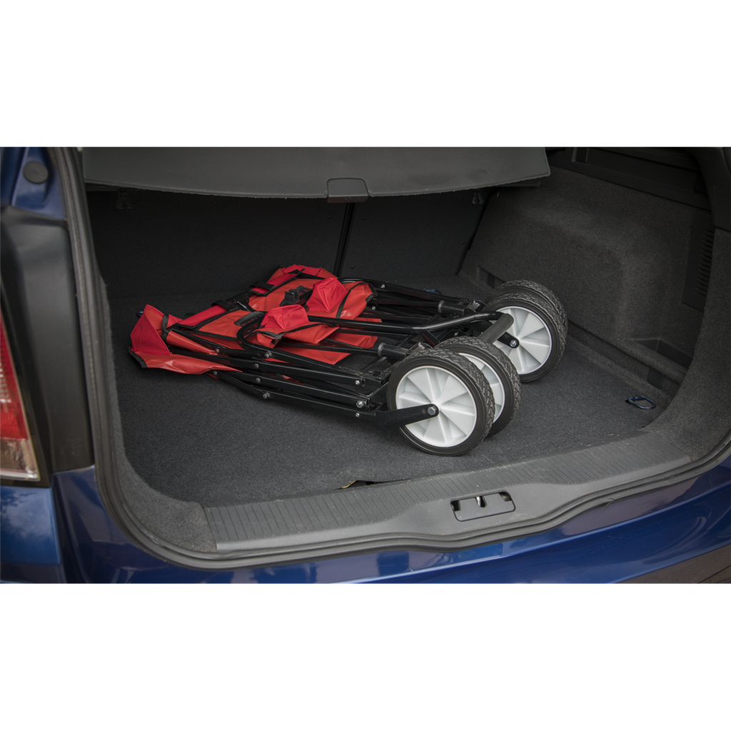 Folding Canvas Trolley 70kg Capacity