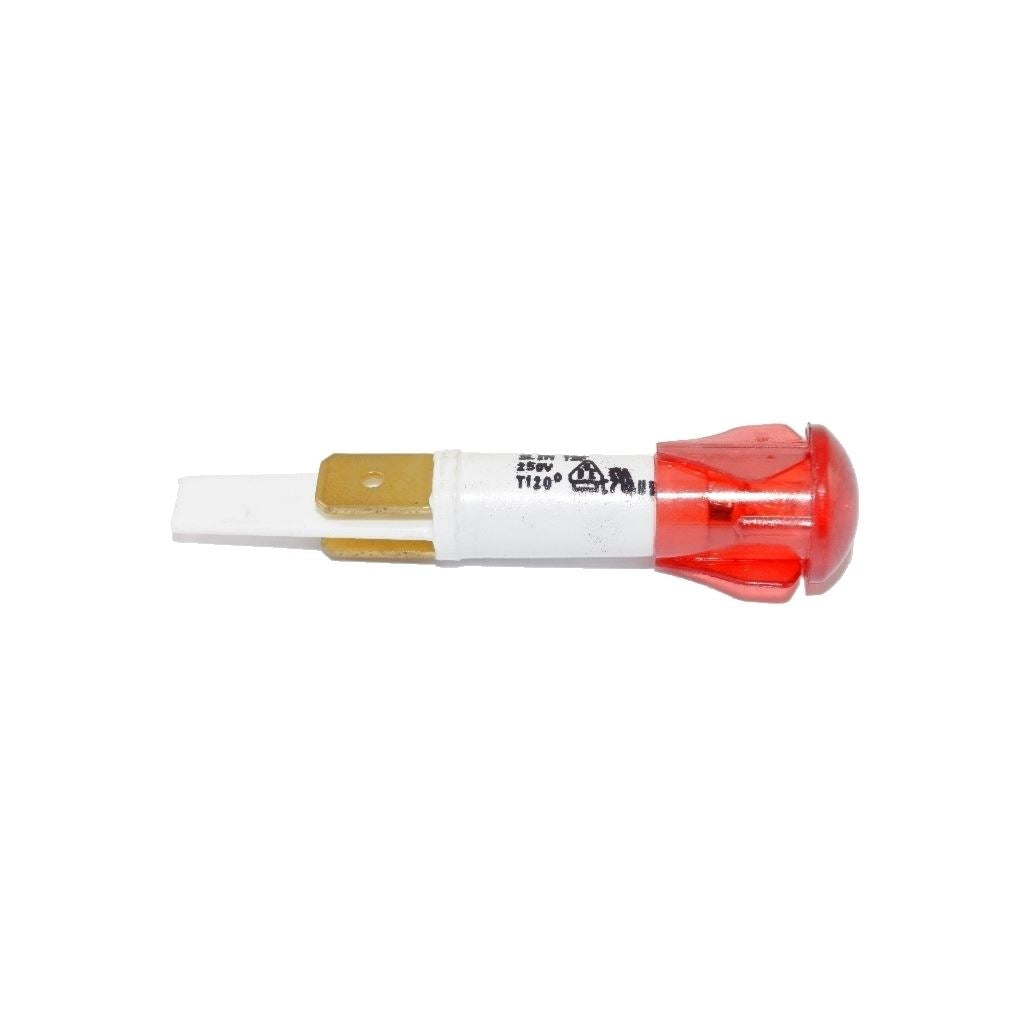 Universal Cooker Red Round Lens Neon Indicator Lamp Light 10mm Type