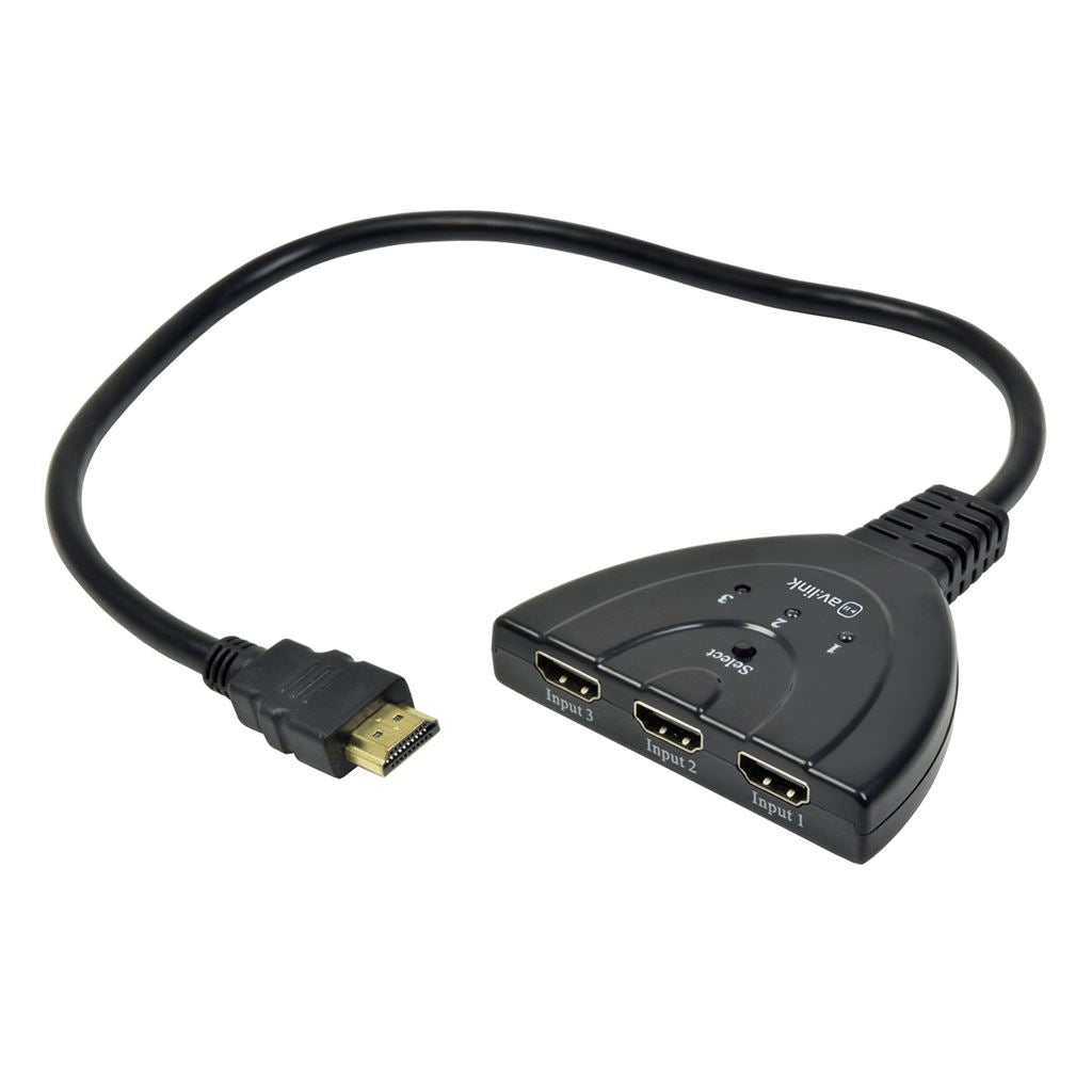 4K HDMI Switch 3-Port Full HD