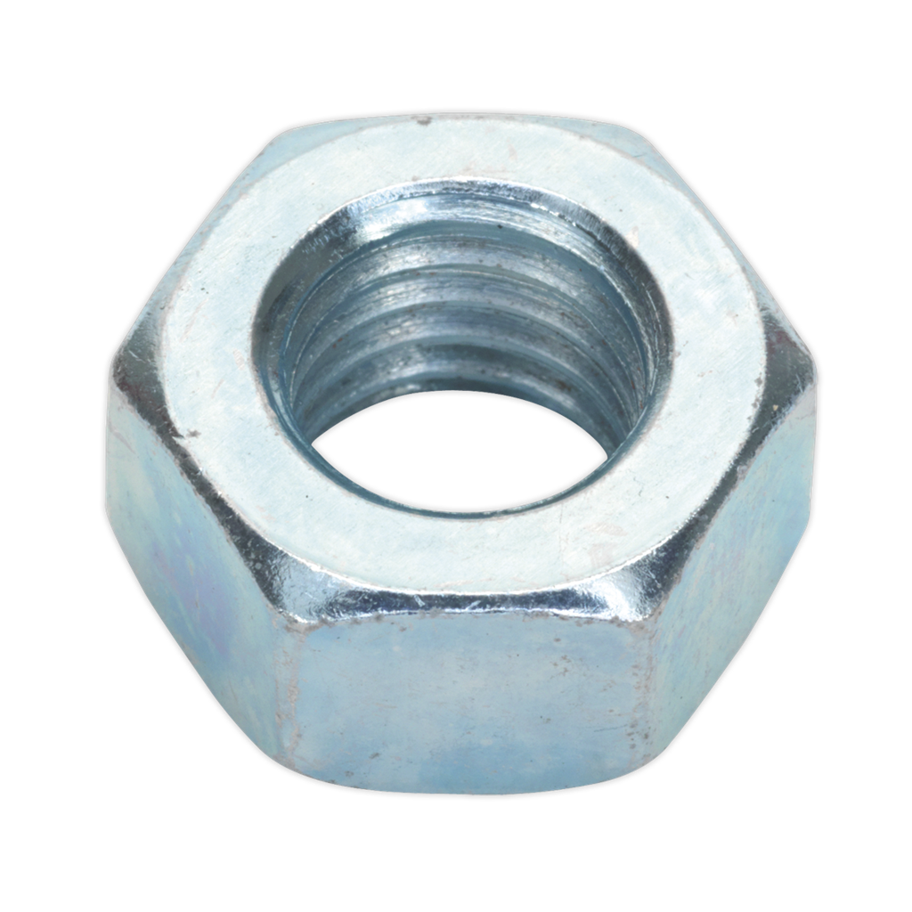 Zinc Plated Steel Nut M12, DIN 934 - Pack of 25