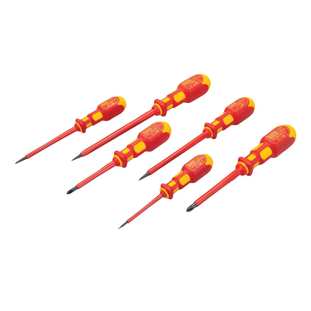 King Dick VDE Screwdriver Set 6pce - VDE Slotted/PH