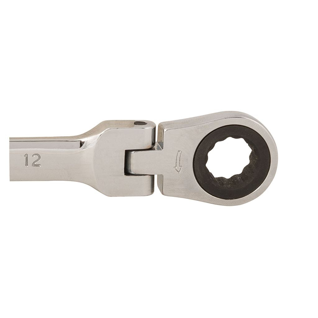 Silverline Flexible Head Ratchet Spanner - 12mm