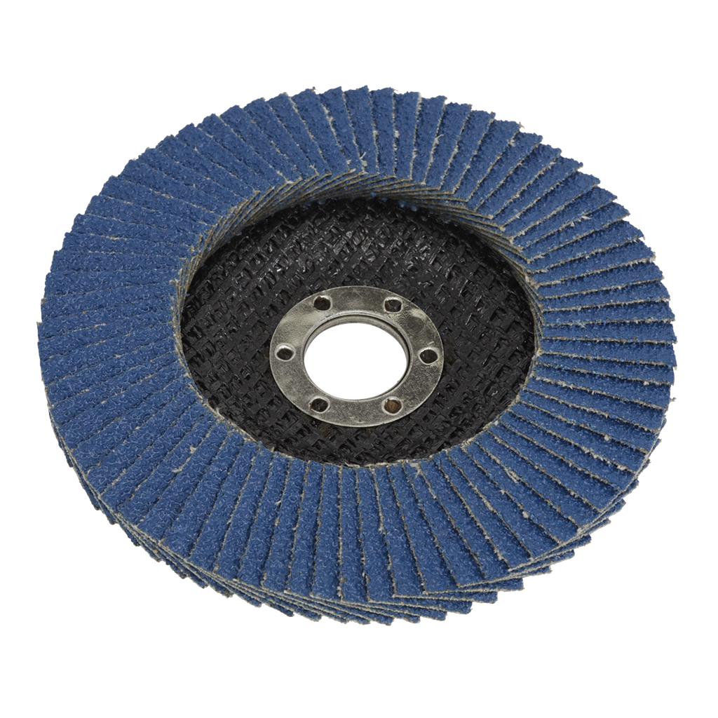 100mm Zirconium Flap Disc 60Grit 16mm Bore