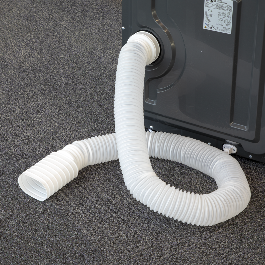 Baridi Condenser Vent Hose Pipe for Vented Tumble Dryers (1.5m/3.5")