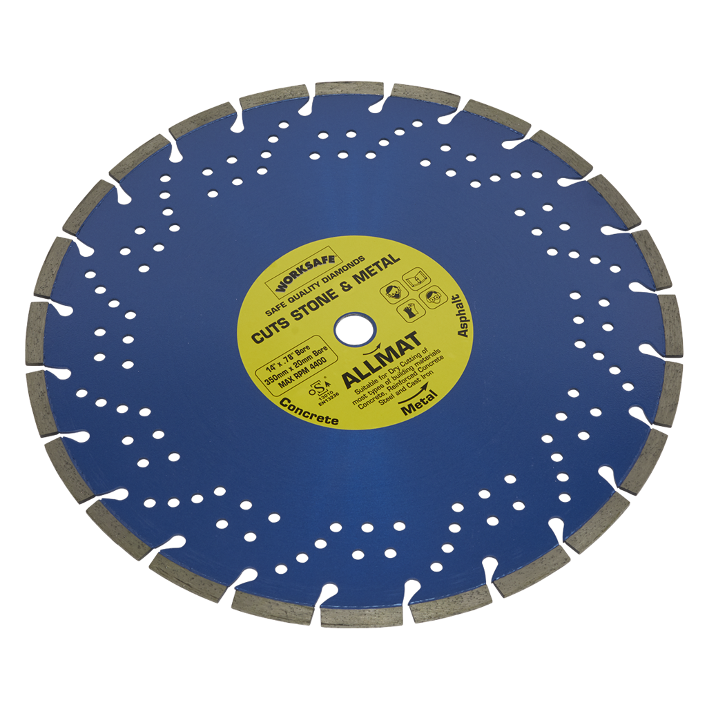 Worksafe&#174; Platinum Allmat Diamond Blade 350 x 20mm