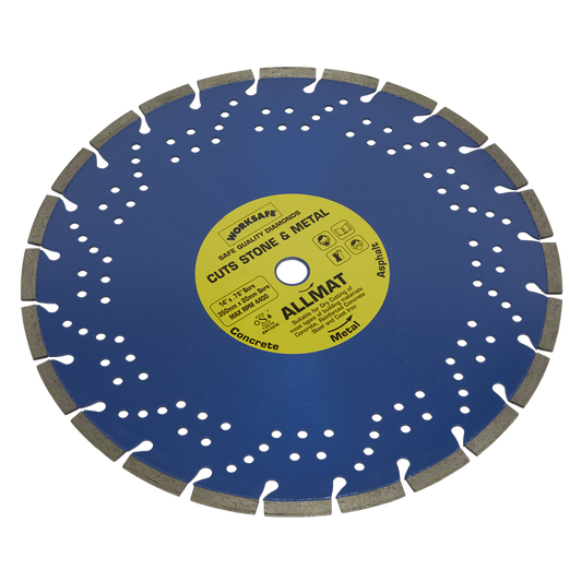 Worksafe&#174; Platinum Allmat Diamond Blade 350 x 20mm