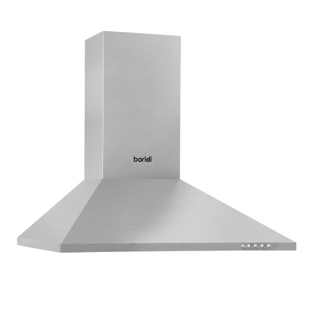 Baridi Cooker Hood with Carbon Filters 60cm - Stainless Steel