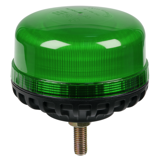 Warning Beacon with 12mm Bolt Fixing SMD LED 12/24V - Green